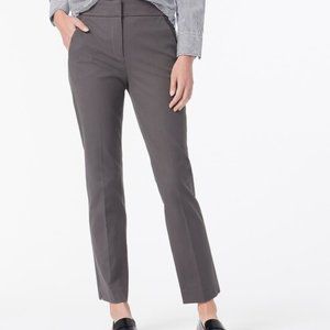 J Crew - Remi Pant in bi-stretch Cotton - Gray - Size 6